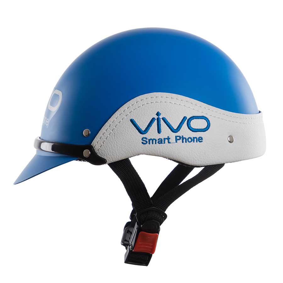 Nón bảo hiểm nửa đầu Asia MT-110 3D Vivo