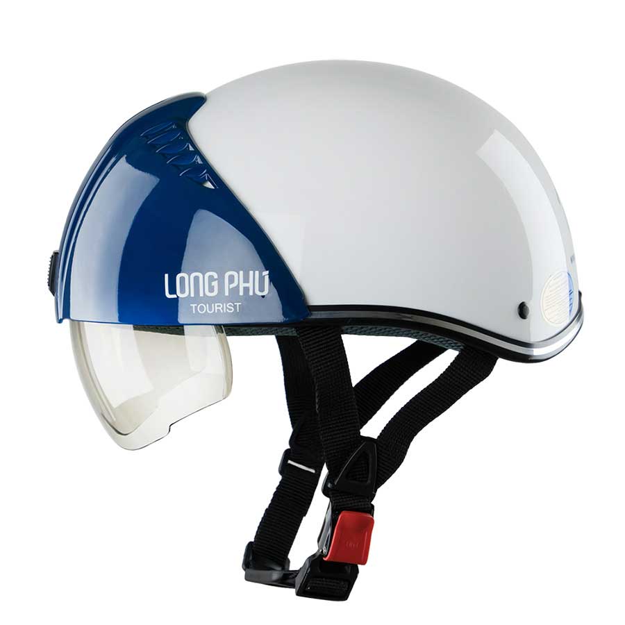 Nón bảo hiểm nửa đầu Asia MT-105KA Long Phú Tourist